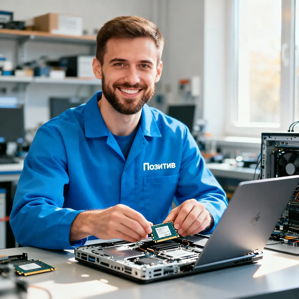 заменить HDD на SSD на ноутбуке в Пензе