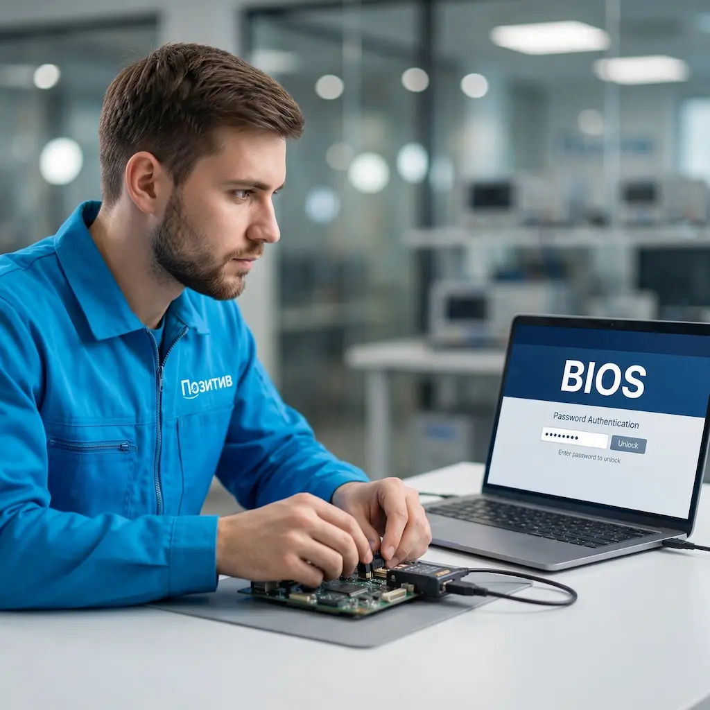Снятие пароля BIOS ноутбука в Пензе