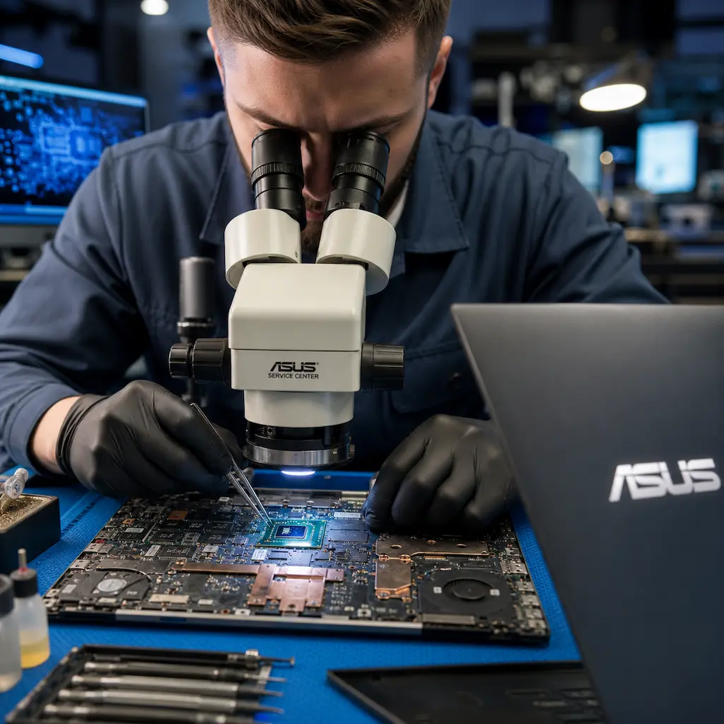 Замена видеокарты ноутбука Asus в Пензе