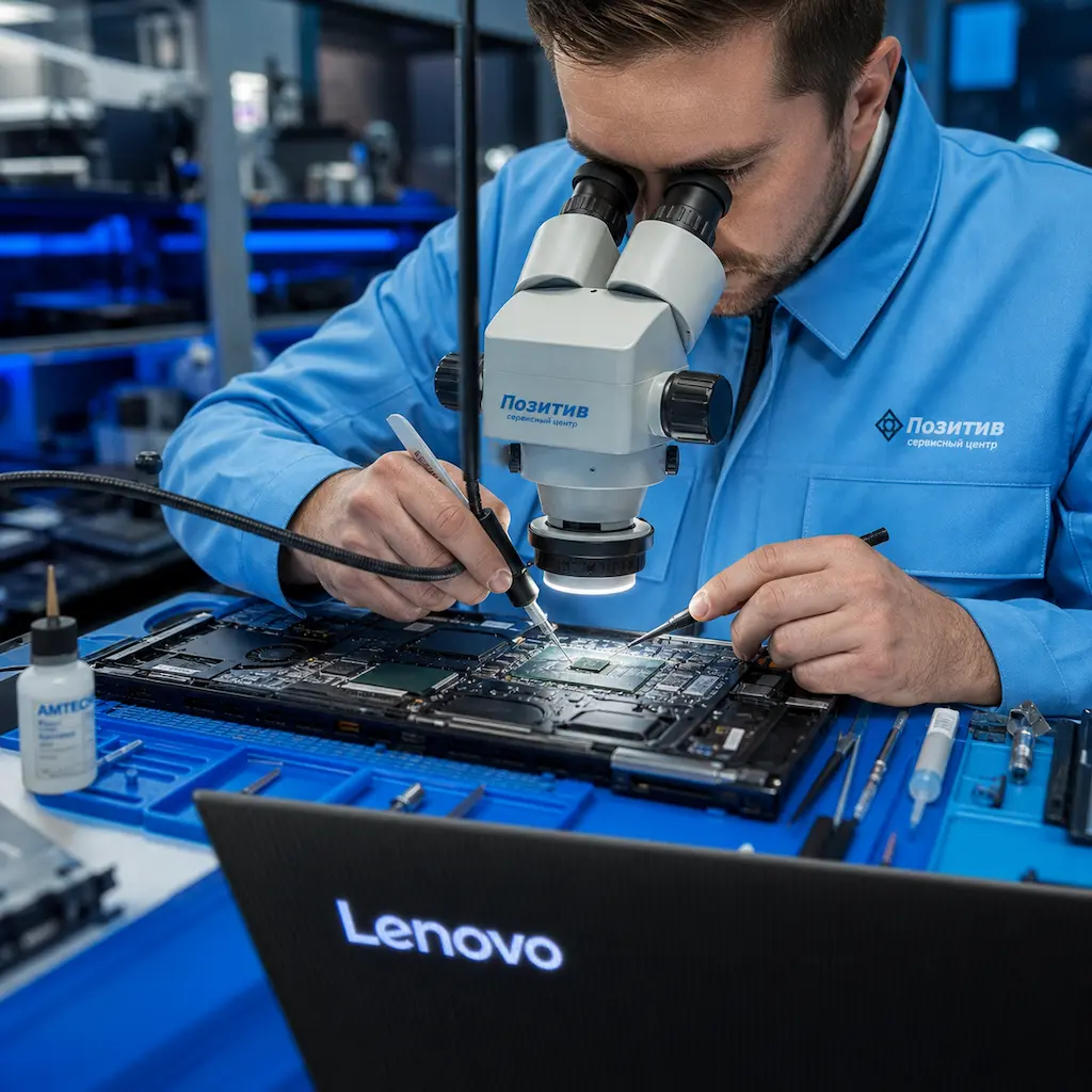 Замена видеокарты ноутбука Lenovo в Пензе
