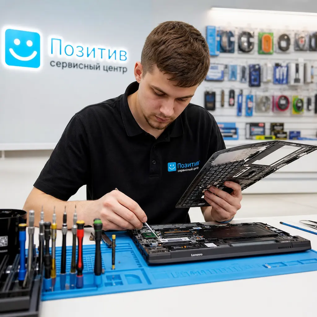 заменить клавиатуру на ноутбуке Lenovo в Пензе