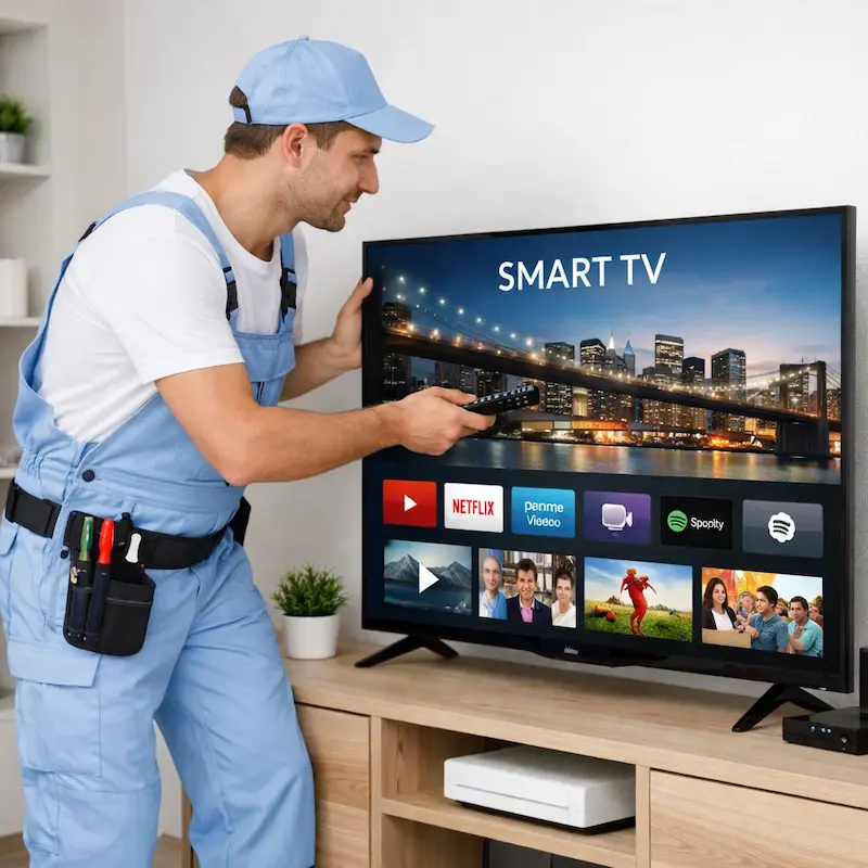 Как вызвать мастера для настройки Smart TV в Пензе